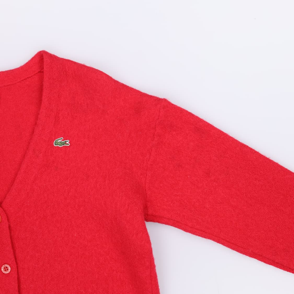 95 라코스테 빈티지 브이넥 니트 가디건 4203 상품이미지4