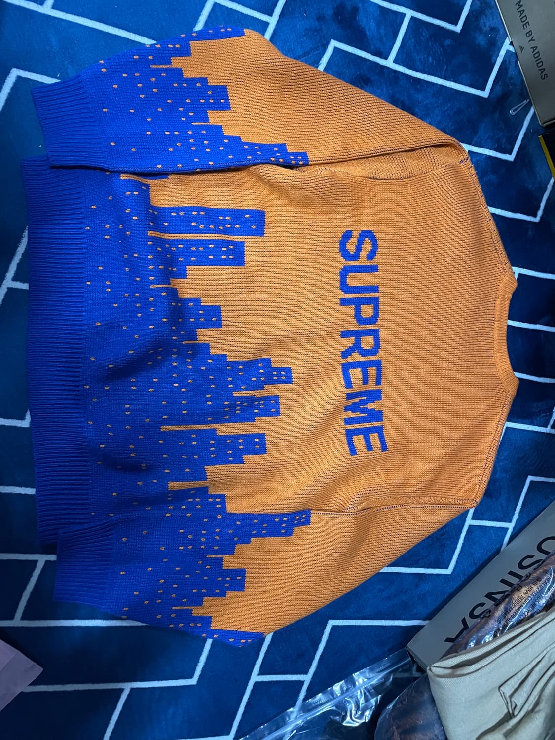 슈프림 뉴욕 니트 L 상품이미지4