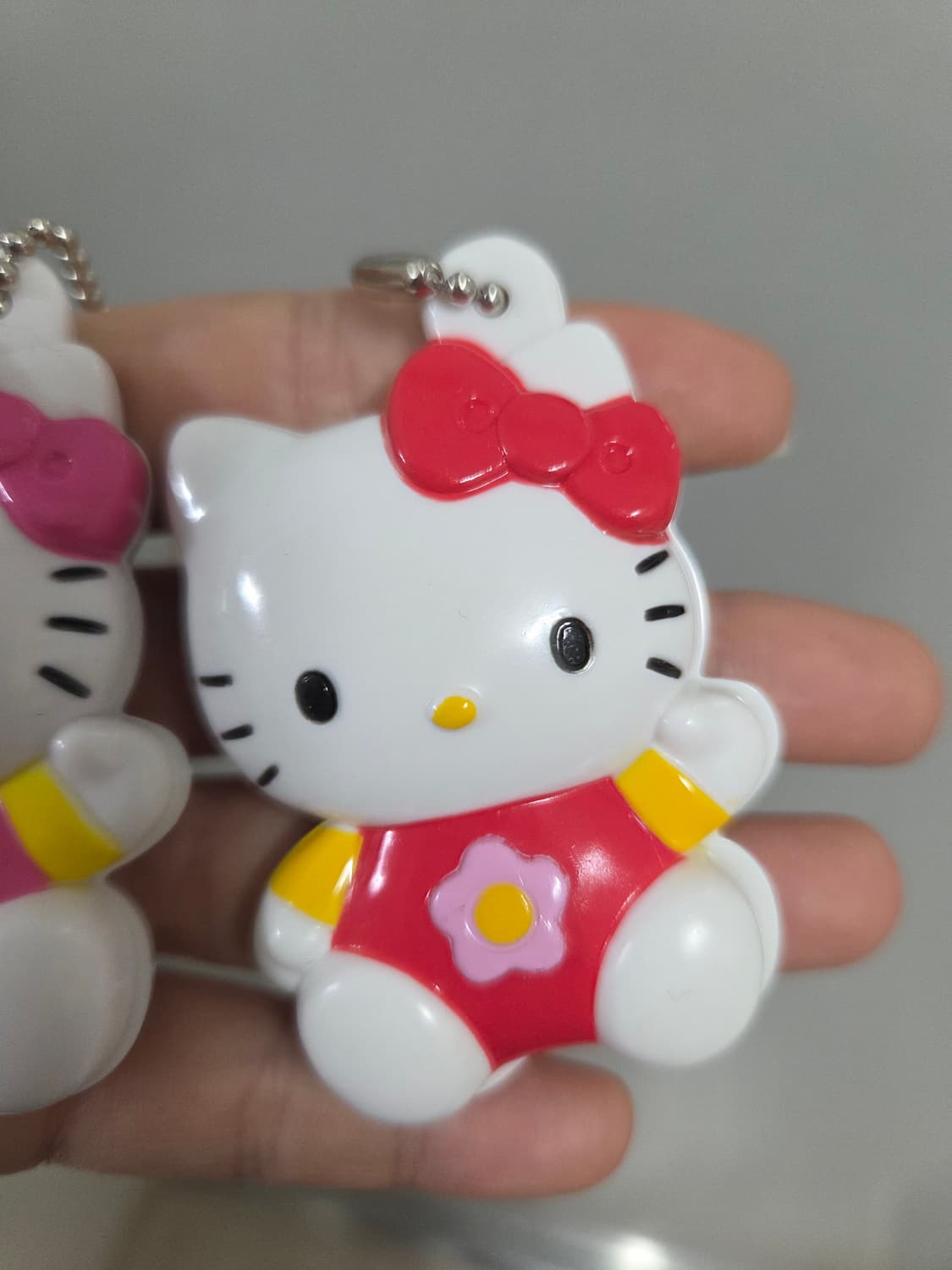 산리오 고전키티 카오하나키티 거울 미러 손거울 상품이미지6