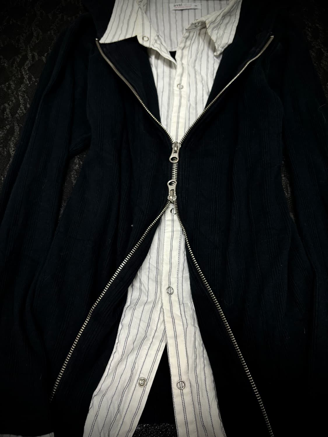 Minimal Mood WhiteShirts Layered 2-way H 상품이미지4