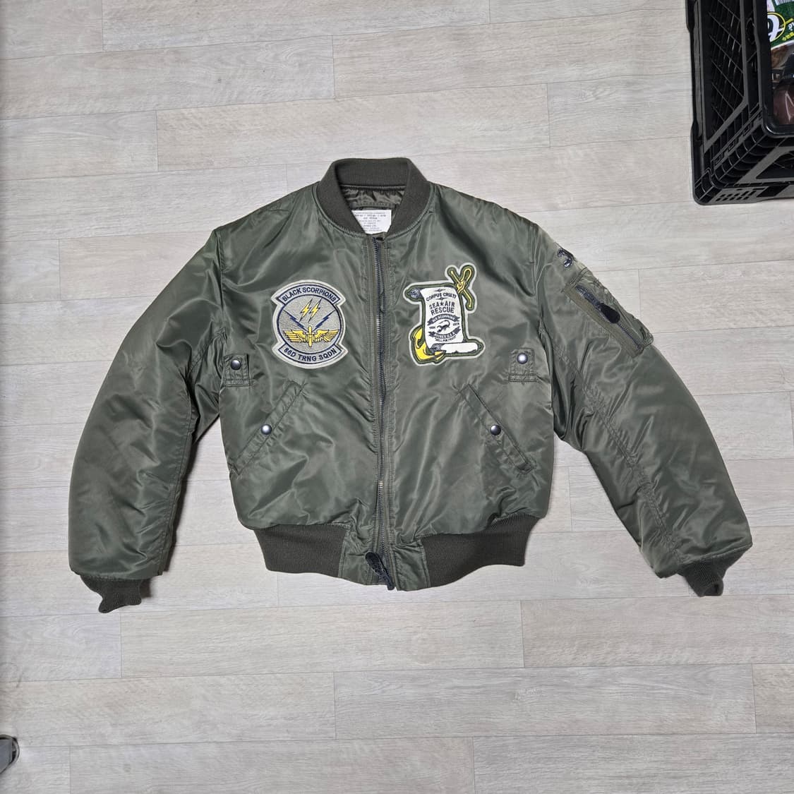 아비렉스 리버시블 ma-1 상품이미지1