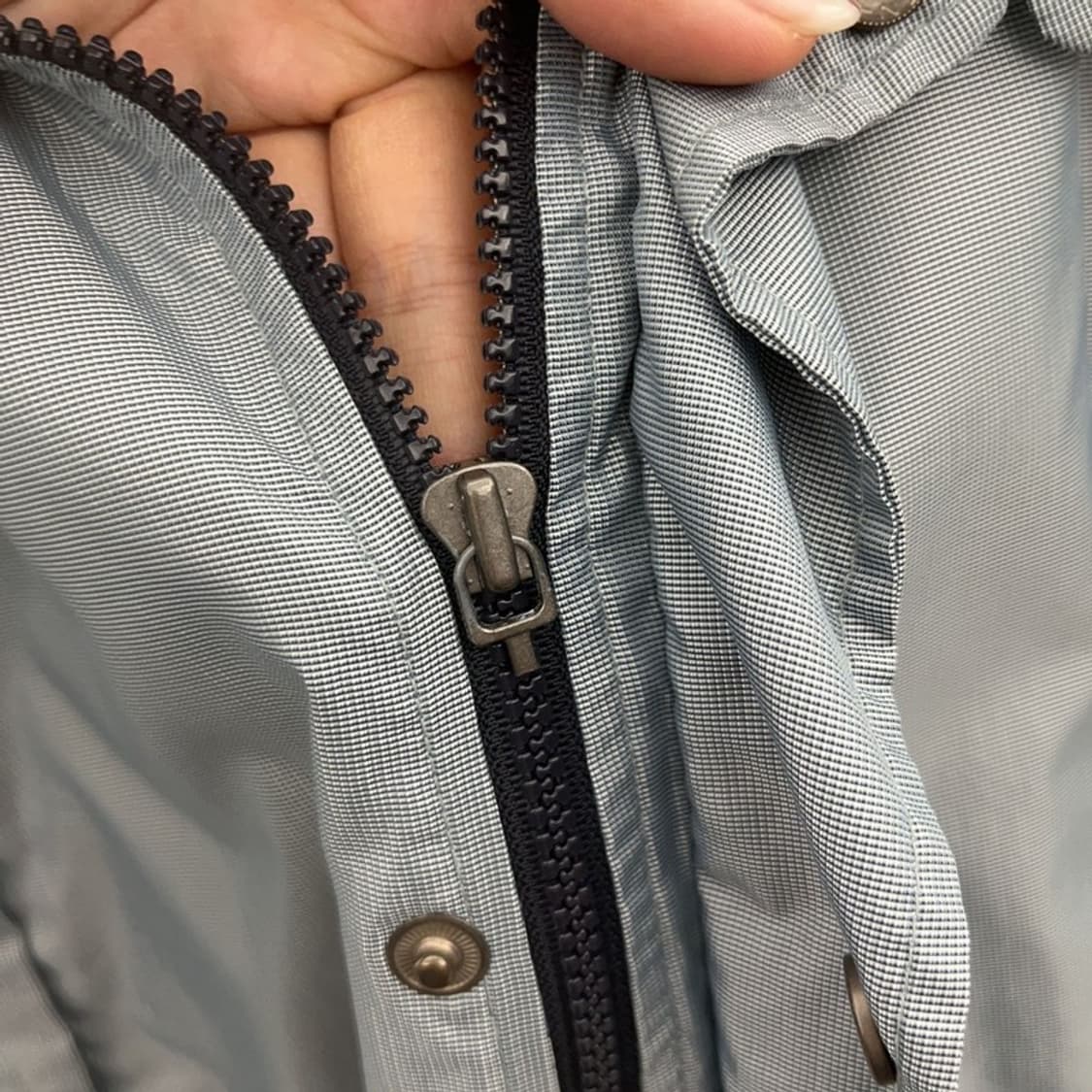 나이키 올드스쿨 실버 오버핏 윈드브레이커 바람막이 105 C06357 상품이미지7