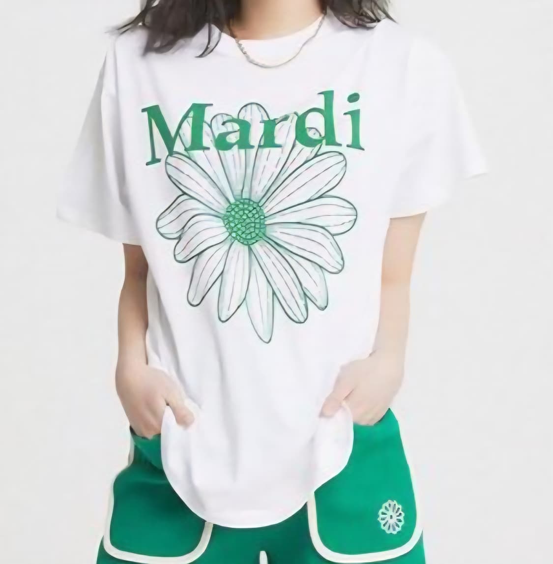 [새상품]마르디메크르디 반팔 티셔츠 상품이미지1