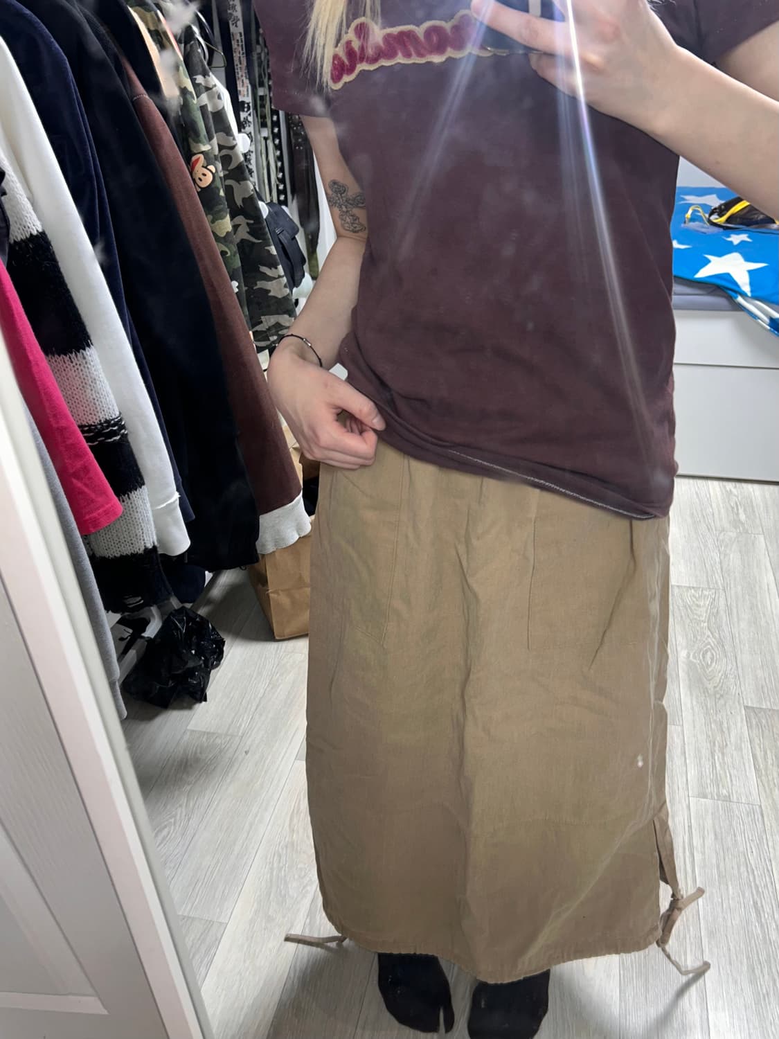 빈티지 롱스커트  상품이미지4