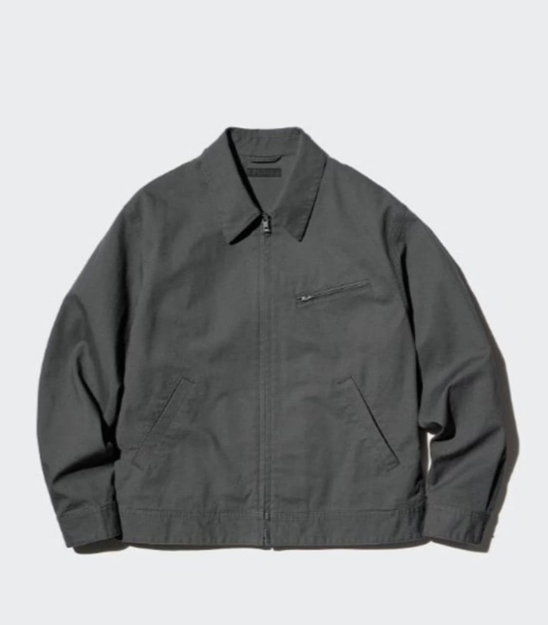 유니클로 블루종 자켓 차콜 상품이미지1