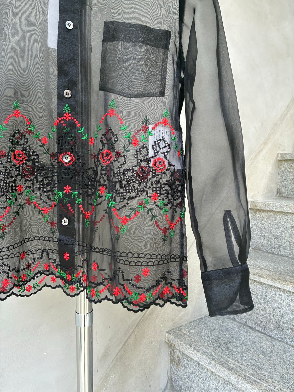 꼼데가르송 트리콧 셔츠 상품이미지2