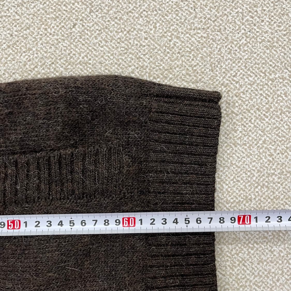 100 닥스 긴팔 울 니트 가디건 스웨터 0213M 상품이미지5