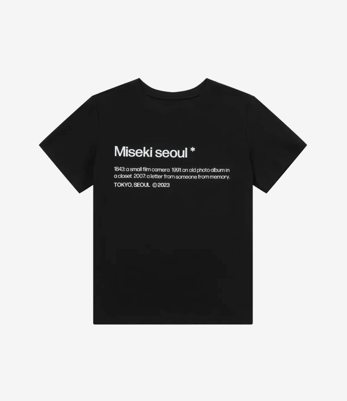 Misekiseoul short sleeves BLACK 상품이미지1