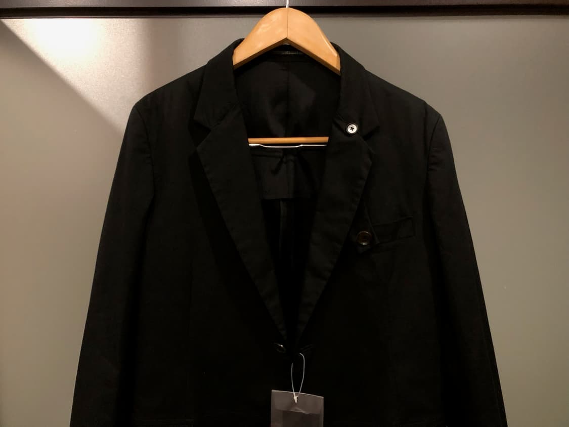 요지야마모토 뿌르옴므 넥 스트랩 버튼 자켓 상품이미지2