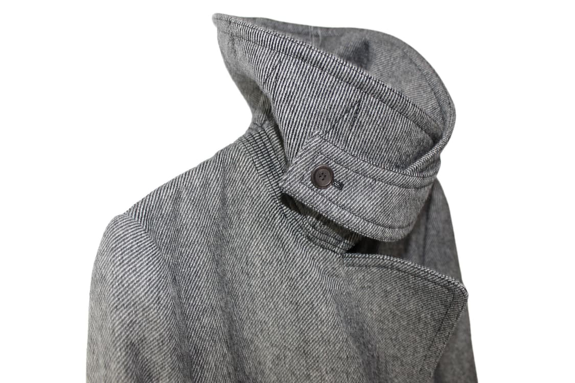 발렌시아가 퓨어 라나울 하이넥 트렌치코트 상품이미지3