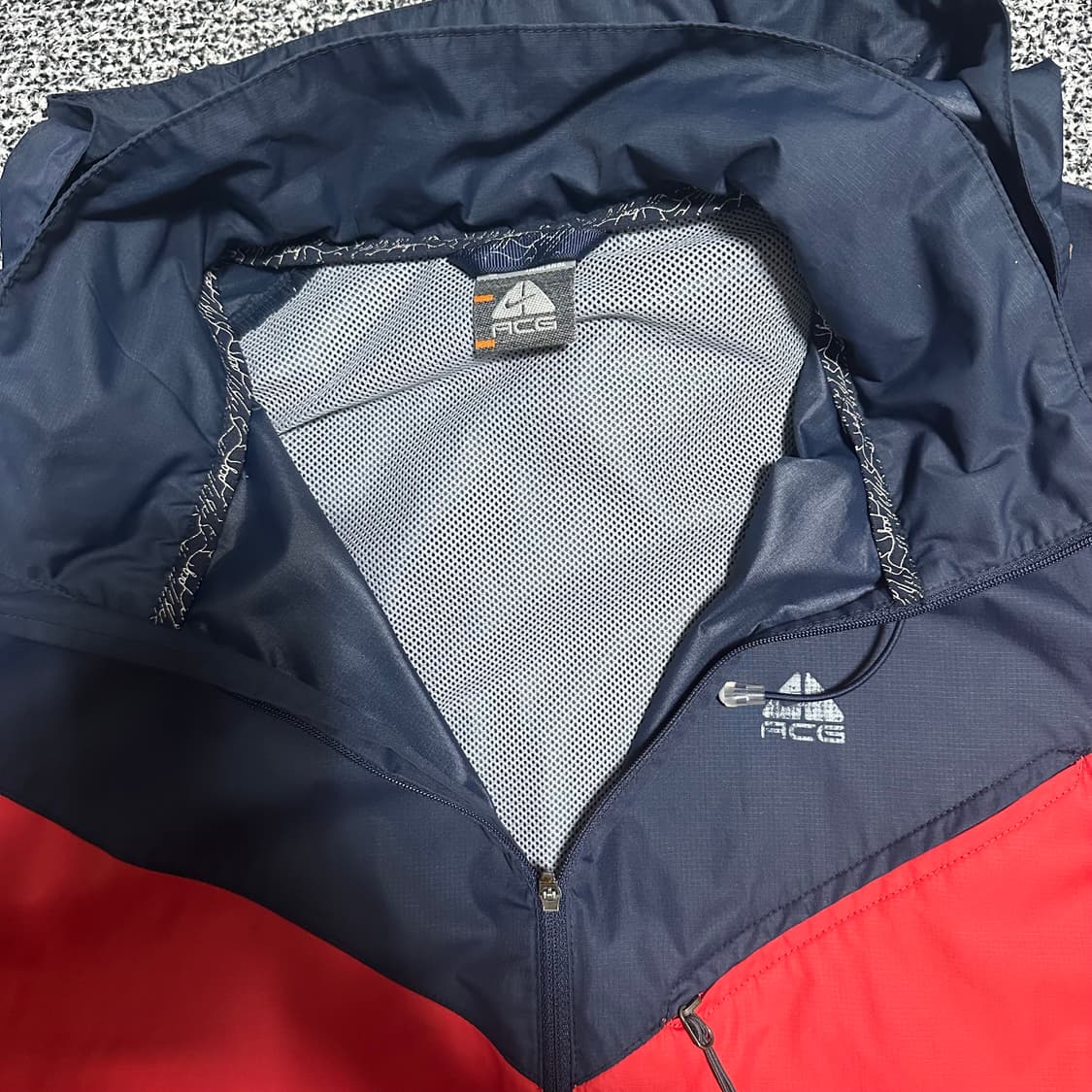 (105) 나이키 ACG 바람막이 자켓 레드/네이비 상품이미지2