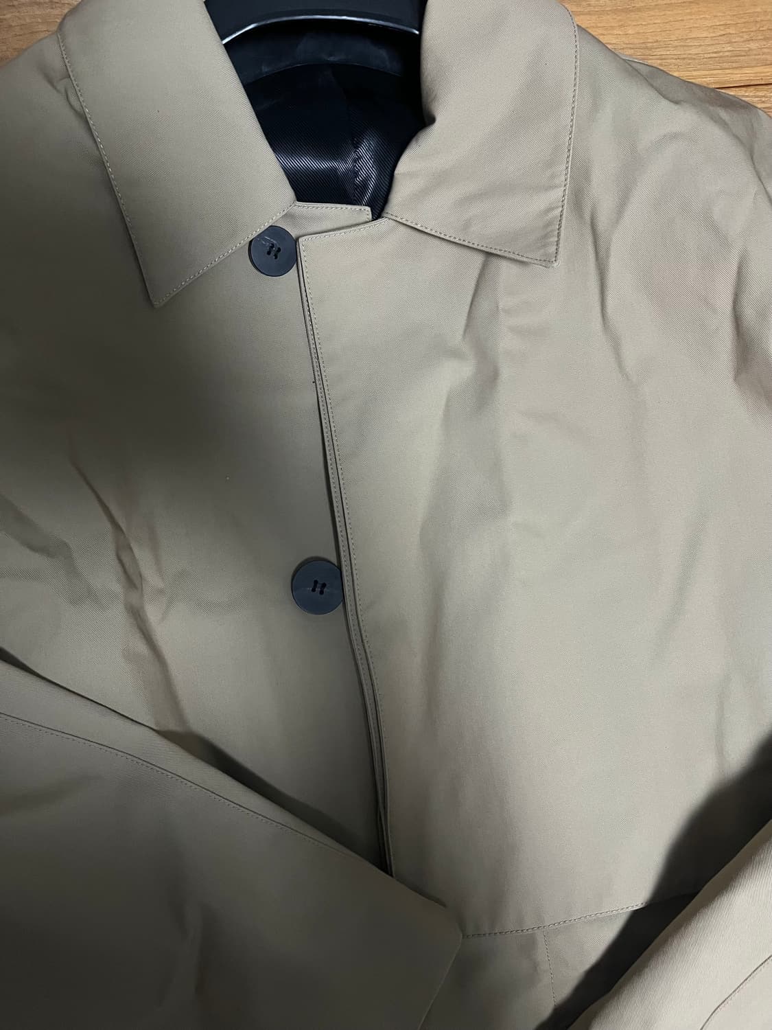 솔리드옴므 베이지색 코트 46 상품이미지2