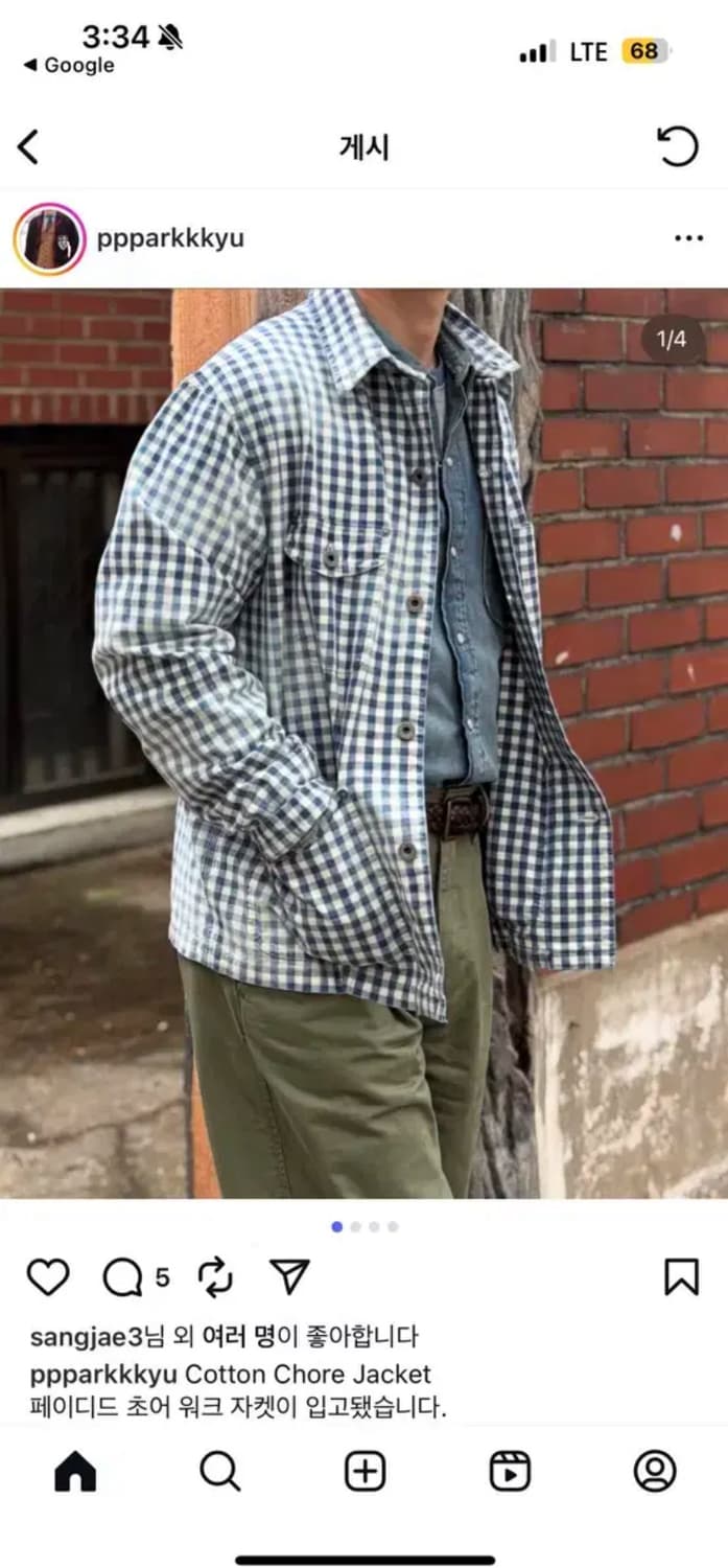 폴로랄프로렌 페이디드 초어 워크자켓 상품이미지2