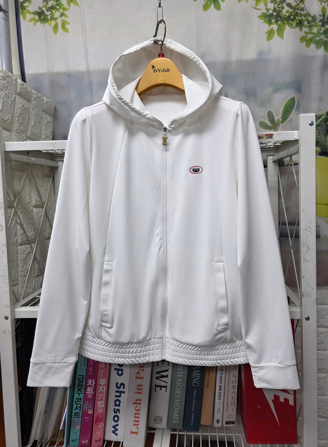 엠유 여성 골프바람막이 55 봄~여름 후드 집업 골프자켓 WM74 상품이미지2