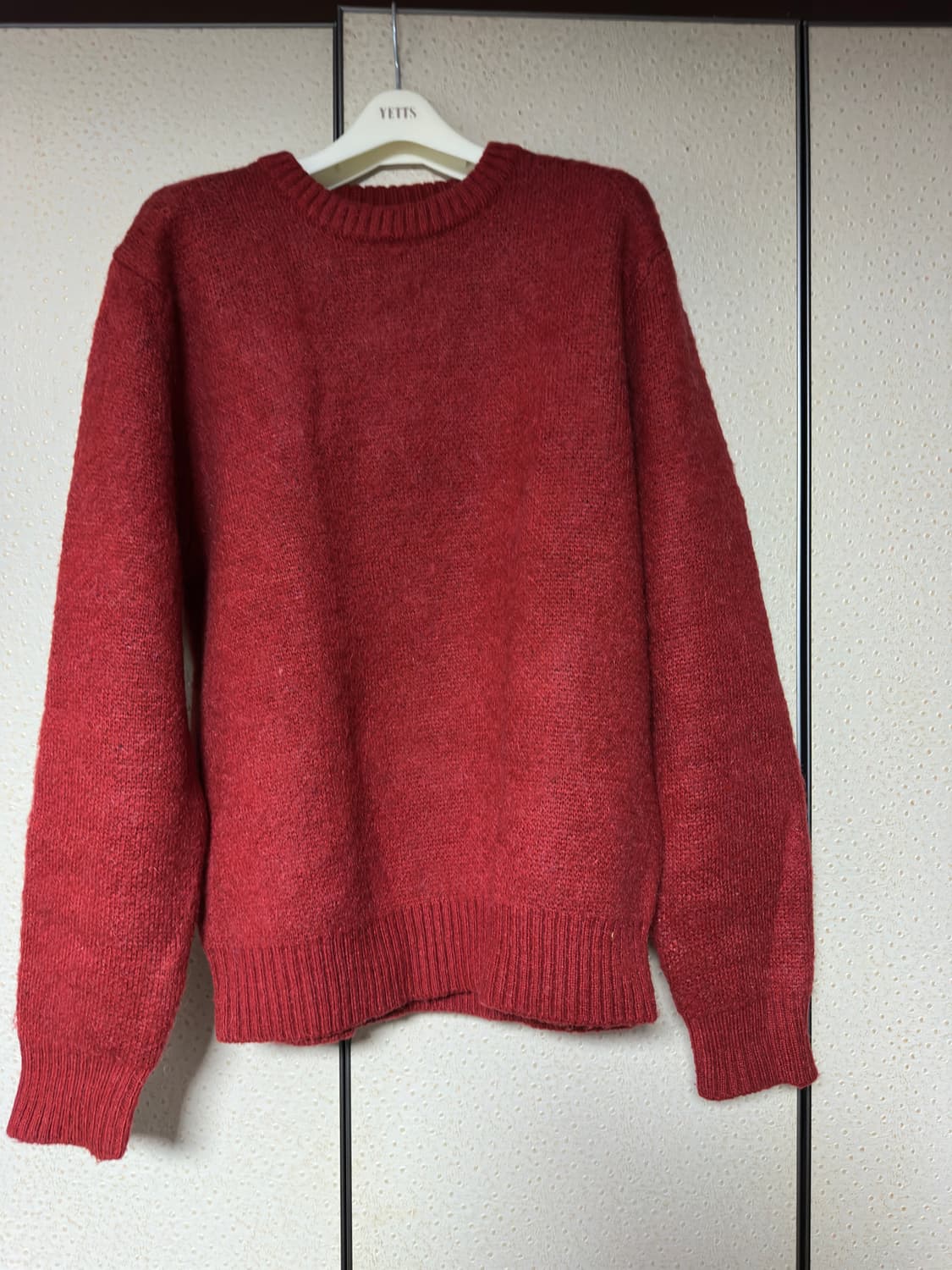 스투시 8볼 니트 레드 L 상품이미지2