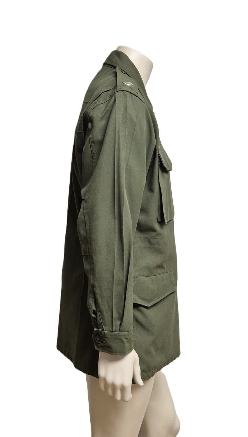 국군 전경 구형 의경 민무늬 야전상의 전투복 상의 자켓 (L) 상품이미지3