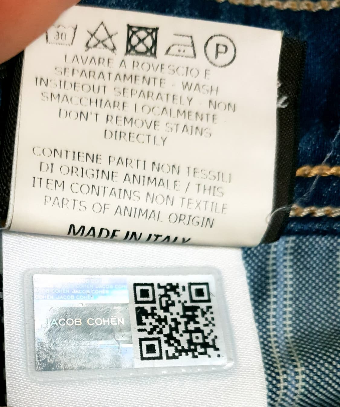 (이태리) 야콥코헨 622컴포트 테일러드 송치패치 데님진 미들블루(32) 상품이미지10