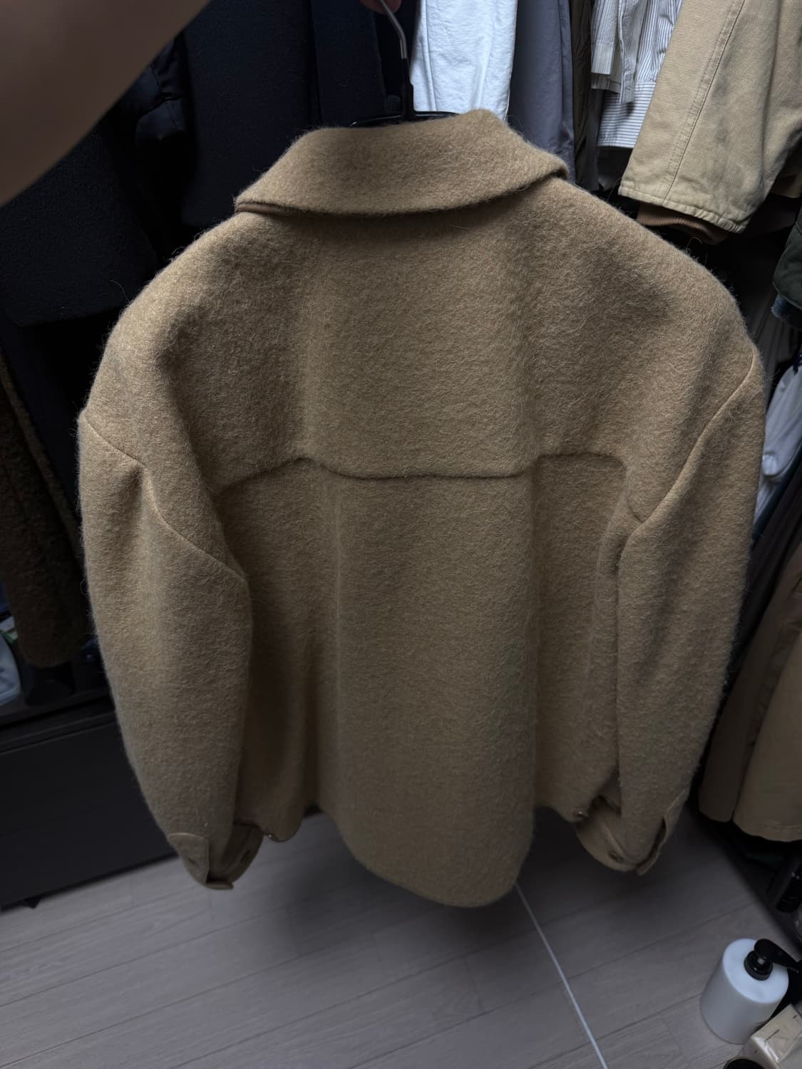 (50)르메르 알파카 오버 셔츠자켓 상품이미지2