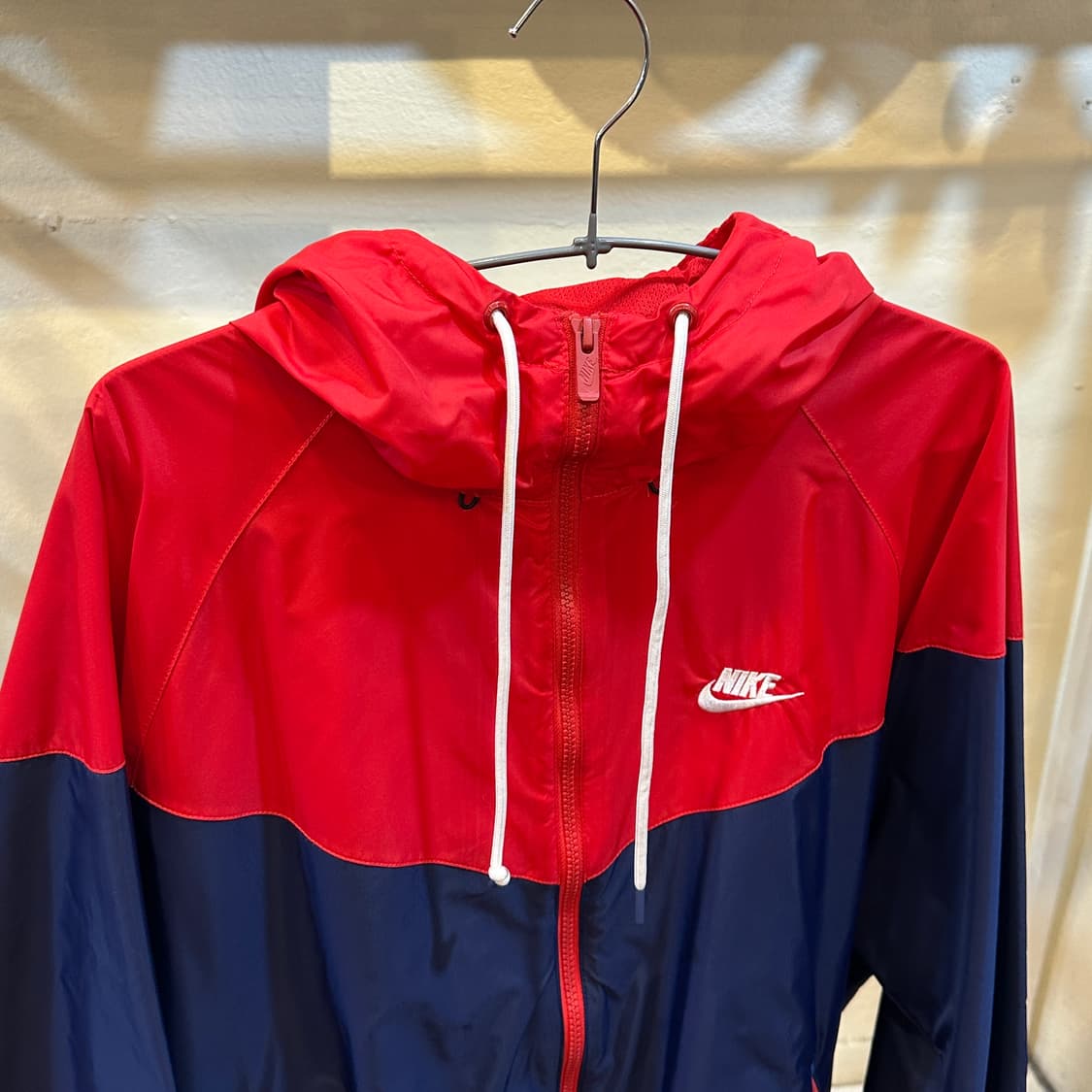 나이키 바람막이 자켓 레드/네이비 XL 상품이미지2