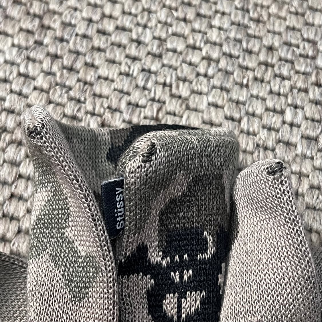 스투시 스컬 카모 머플러 상품이미지6