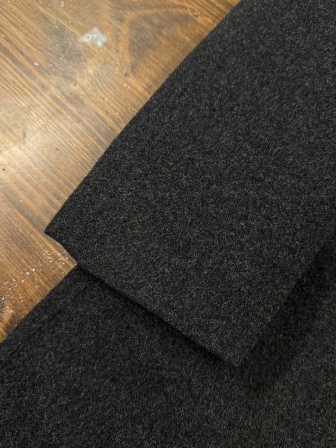 DKNY 투페이스 플란넬 코트 100 상품이미지9