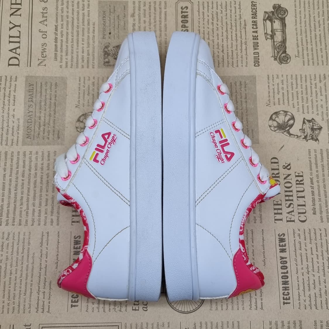 휠라 츄파춥스 콜라보 운동화 220 상품이미지5