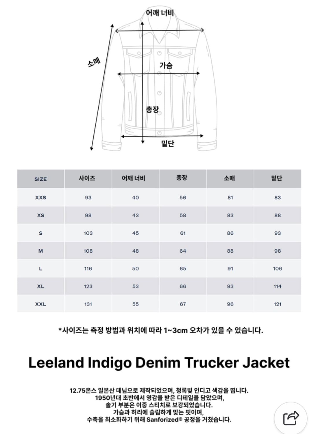 더블알엘 rrl 271 리랜드 자켓 팝니다 상품이미지9