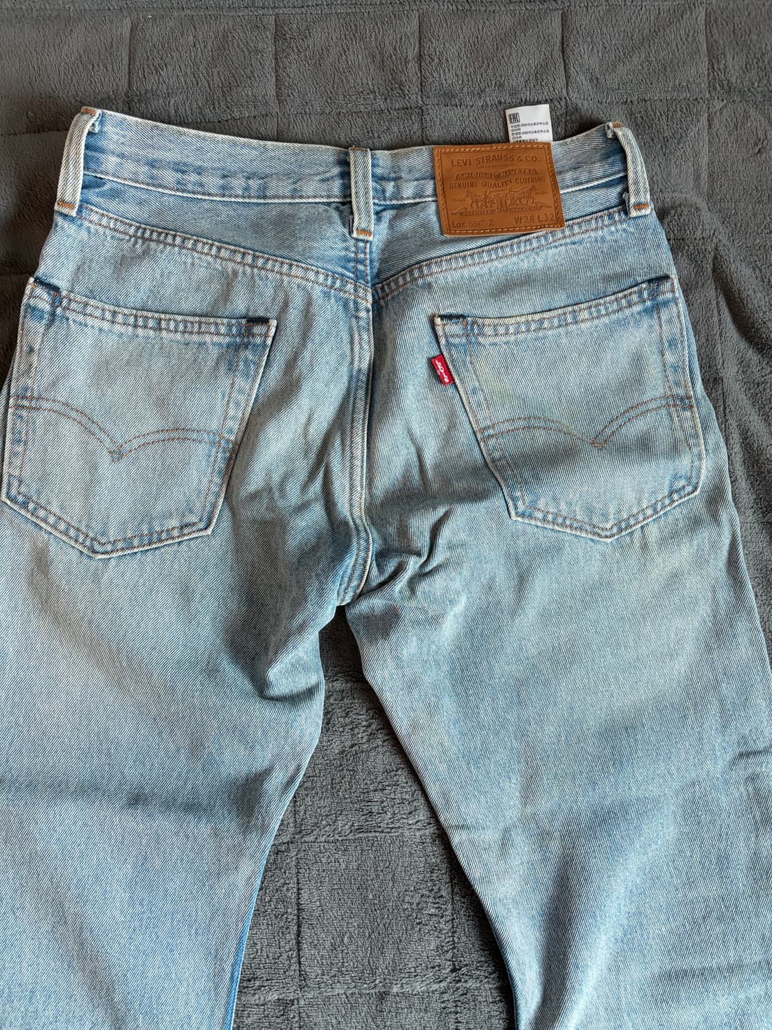 리바이스 551 연청 28 상품이미지5