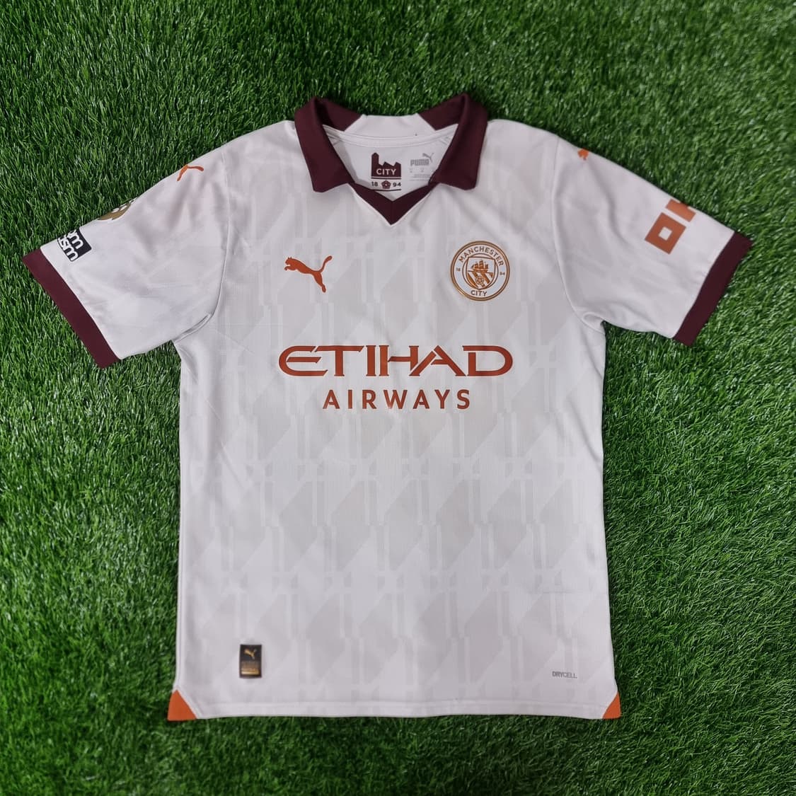 23-24시즌 맨체스터 시티 어웨이 유니폼 #16 로드리 상품이미지2