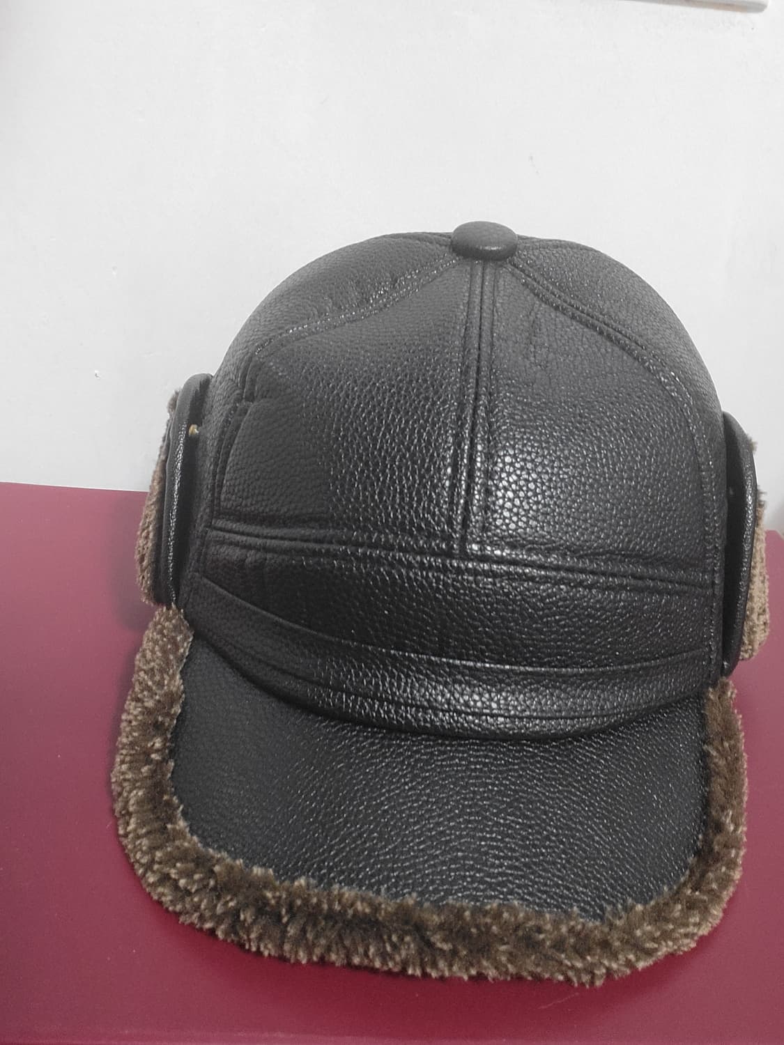 새제품 군밤 모자 겨울 남자 털 귀달이 모자 상품이미지4