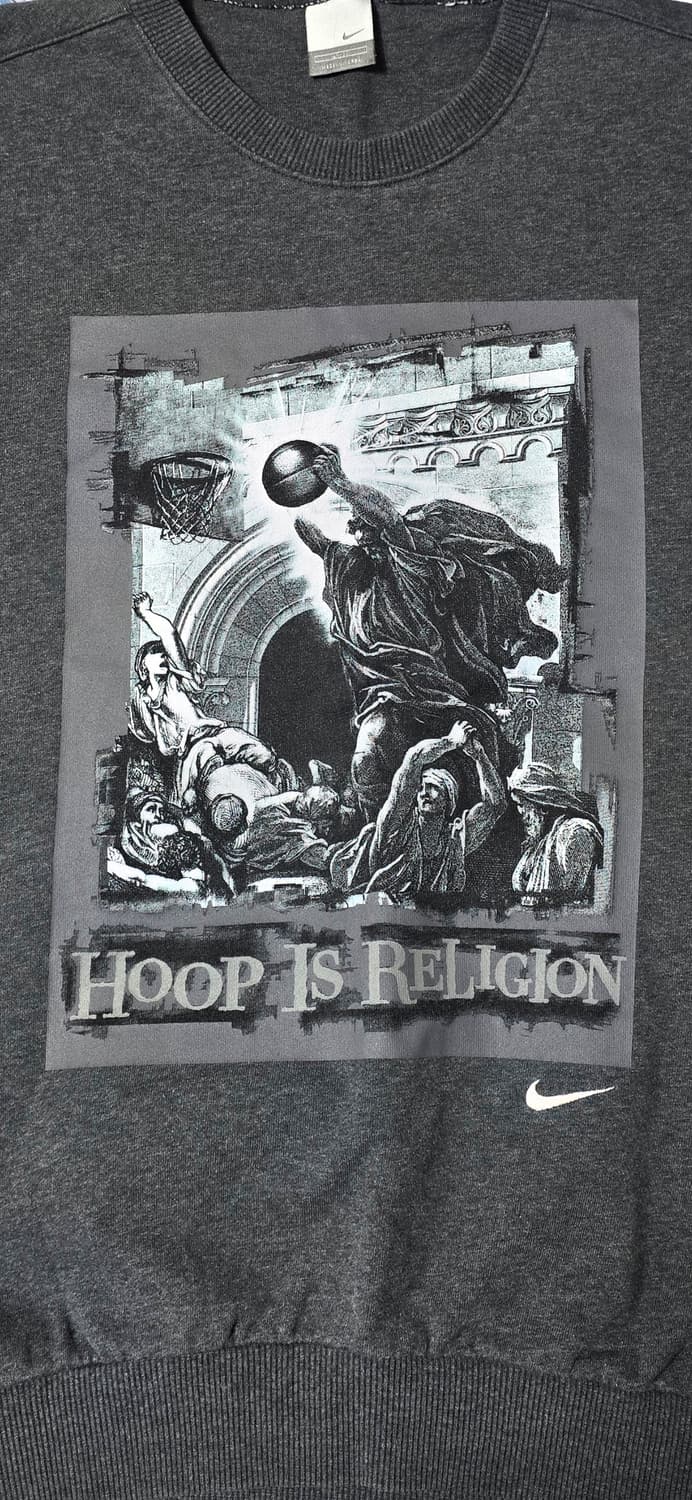 2002년 빈티지 나이키 HOOP IS RELIGION 맨투맨 100 상품이미지6