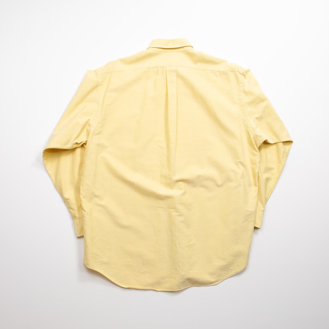 80s 폴로 랄프로렌 빅 옥스포드 셔츠 옐로우 상품이미지6