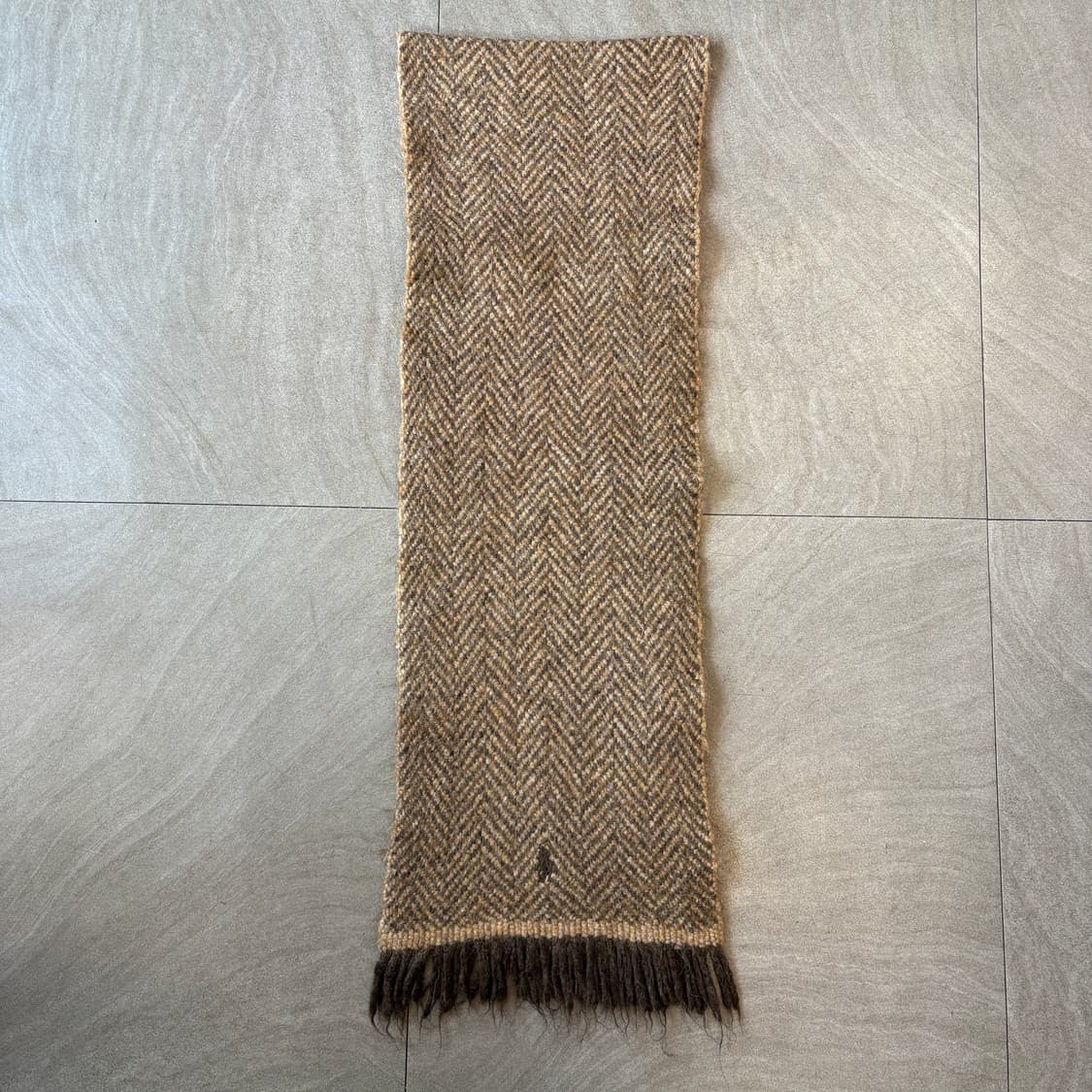 폴로 정품 이태리 생산 울 머플러 목도리 상품이미지2