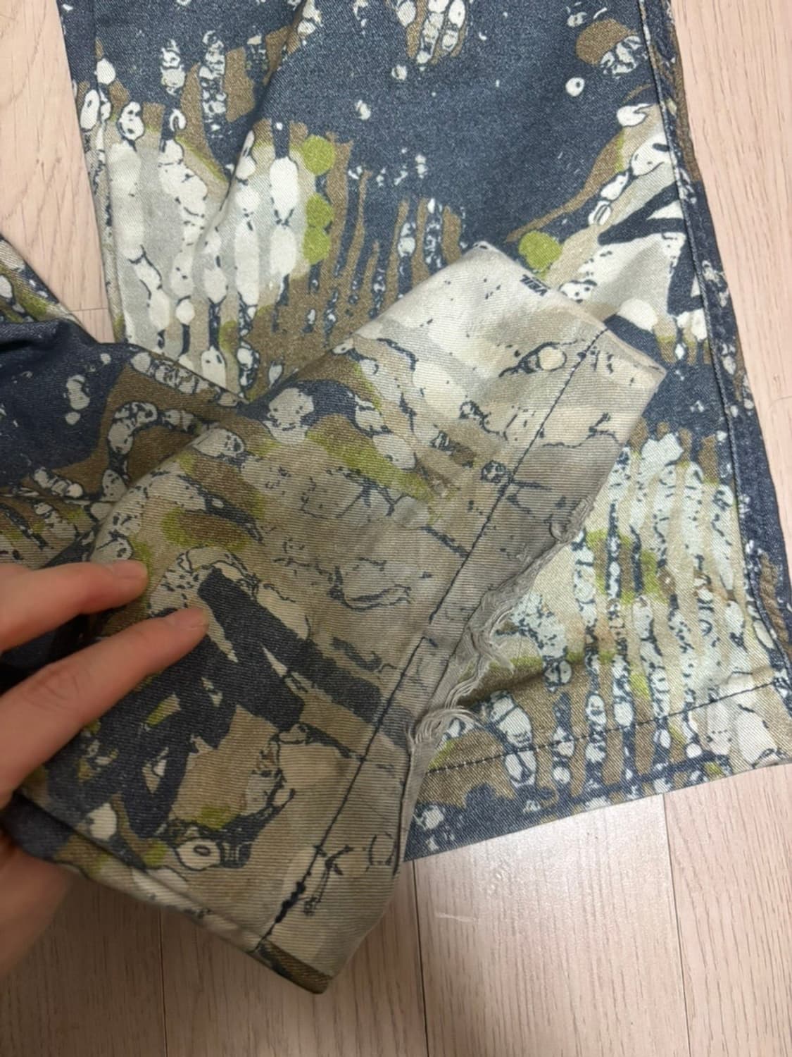 스투시 베일 카모 팬츠 상품이미지2