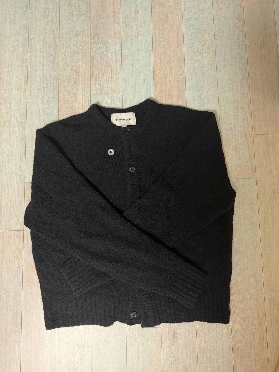 토니웩 알파카 가디건 판매 엑라 상품이미지1