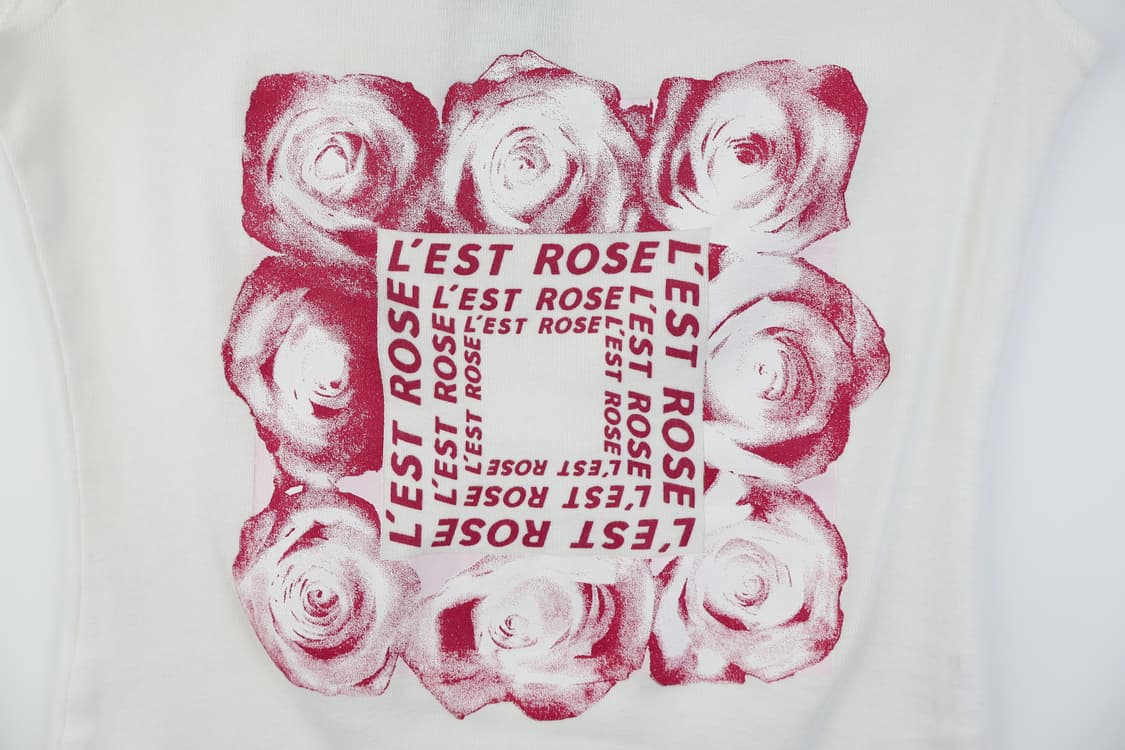 Lest Rose Graphic Short Sleeve T-Shirts 상품이미지5