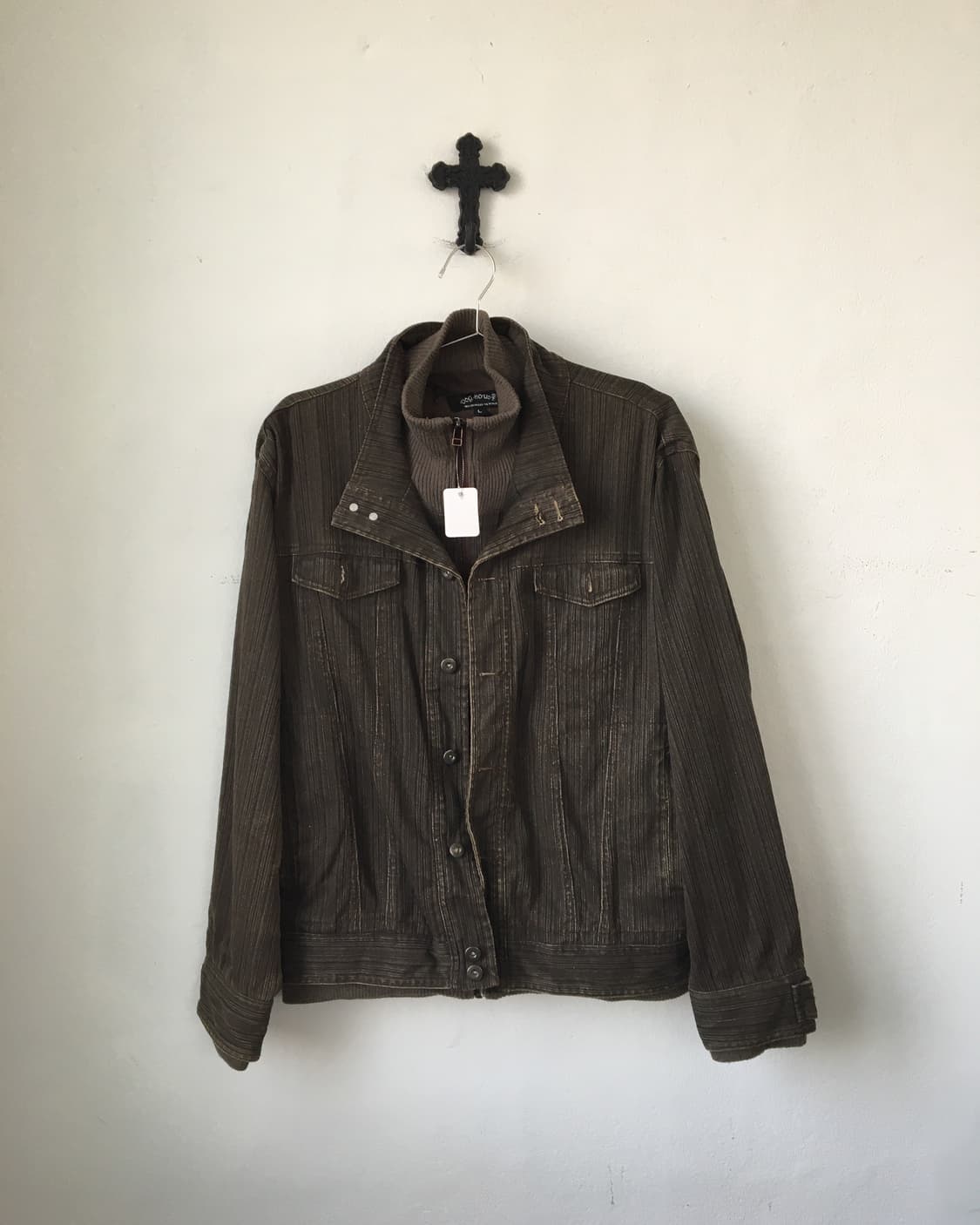 dog house Layered point high neck jacket 상품이미지2