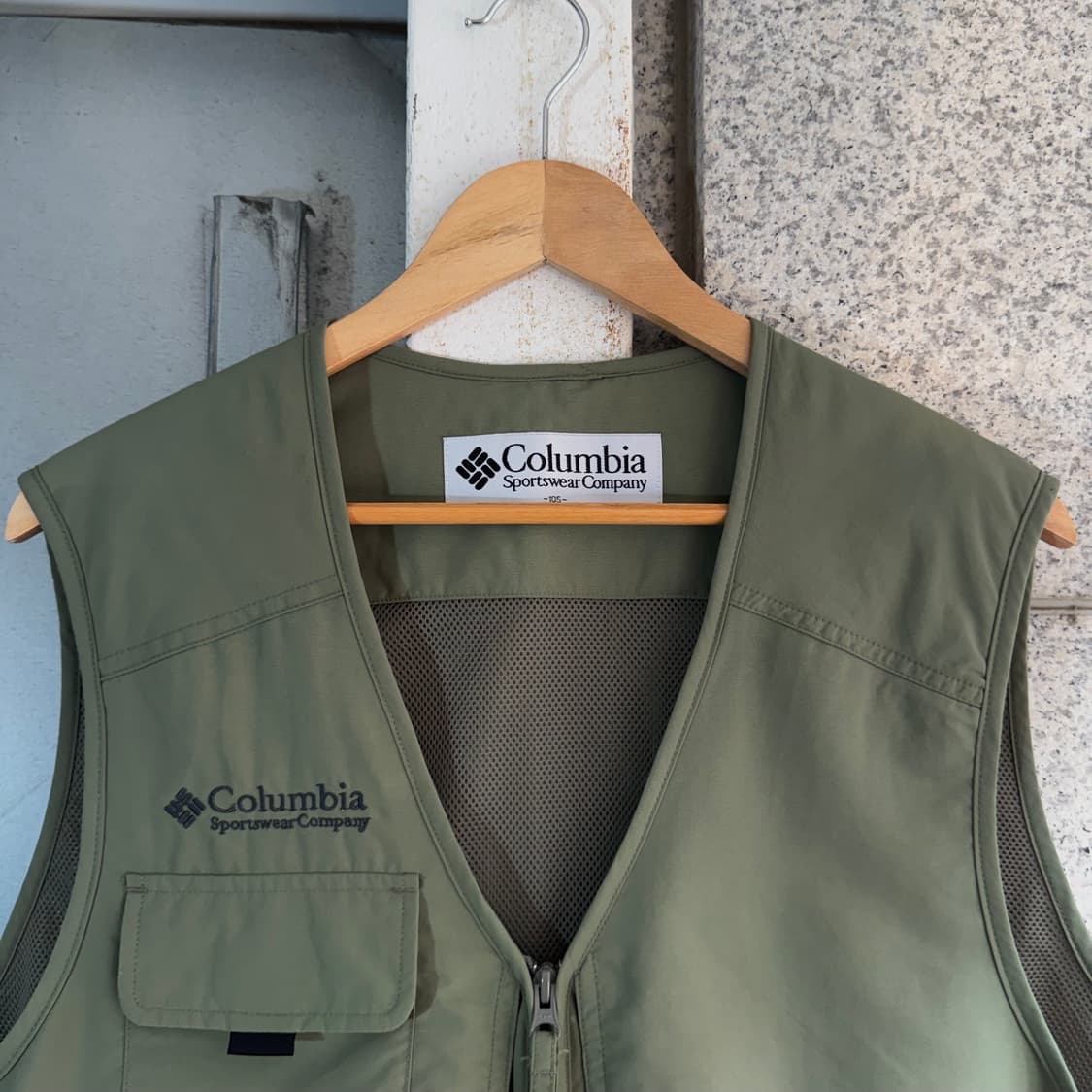 컬럼비아 로고 피싱 베스트 상품이미지4