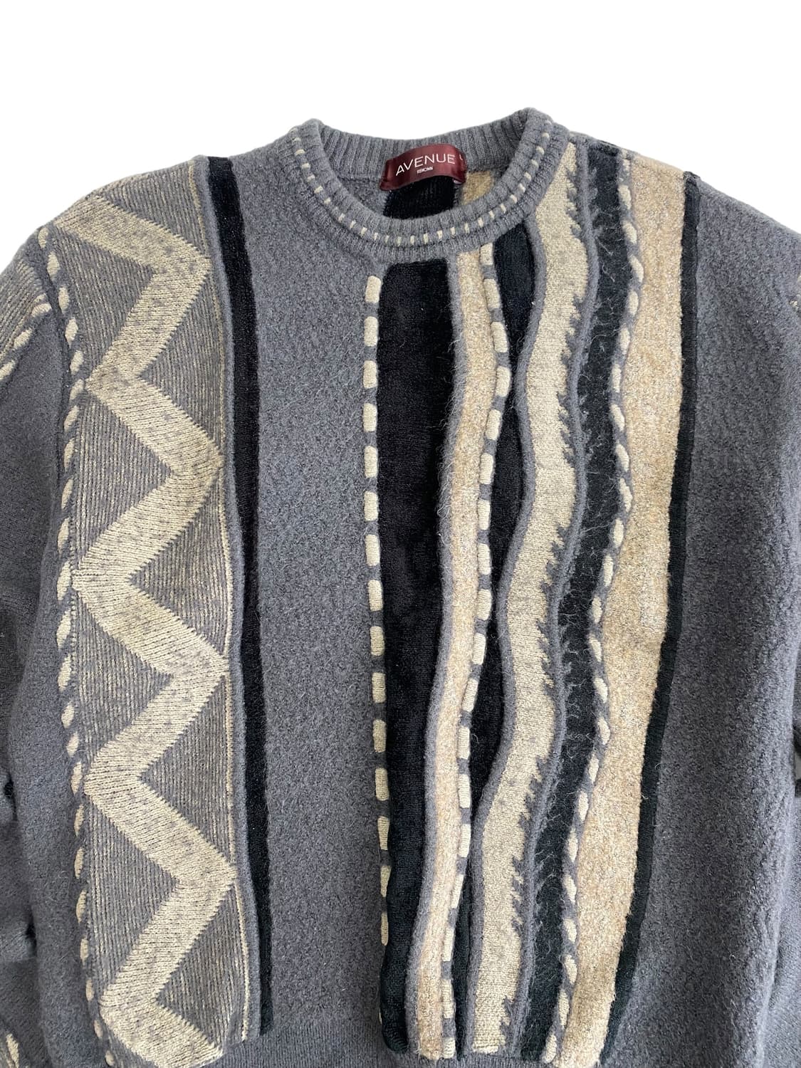 [L] AVENUE 빈티지 케이블 니트 상품이미지3