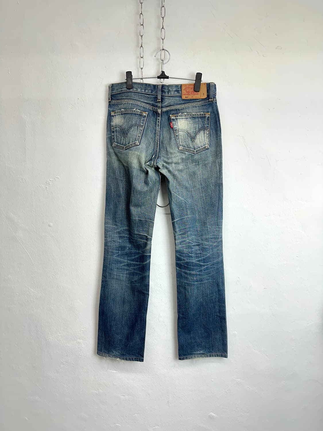 Levi’s 2000s Heritage Distressed 501 Den 상품이미지4