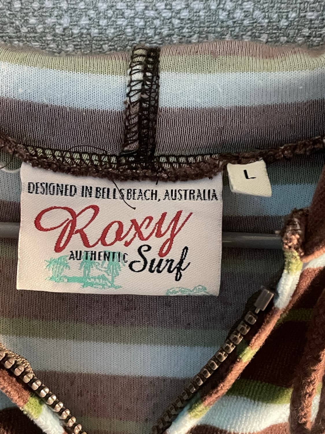 Roxy 벨벳 후드집업 상품이미지5