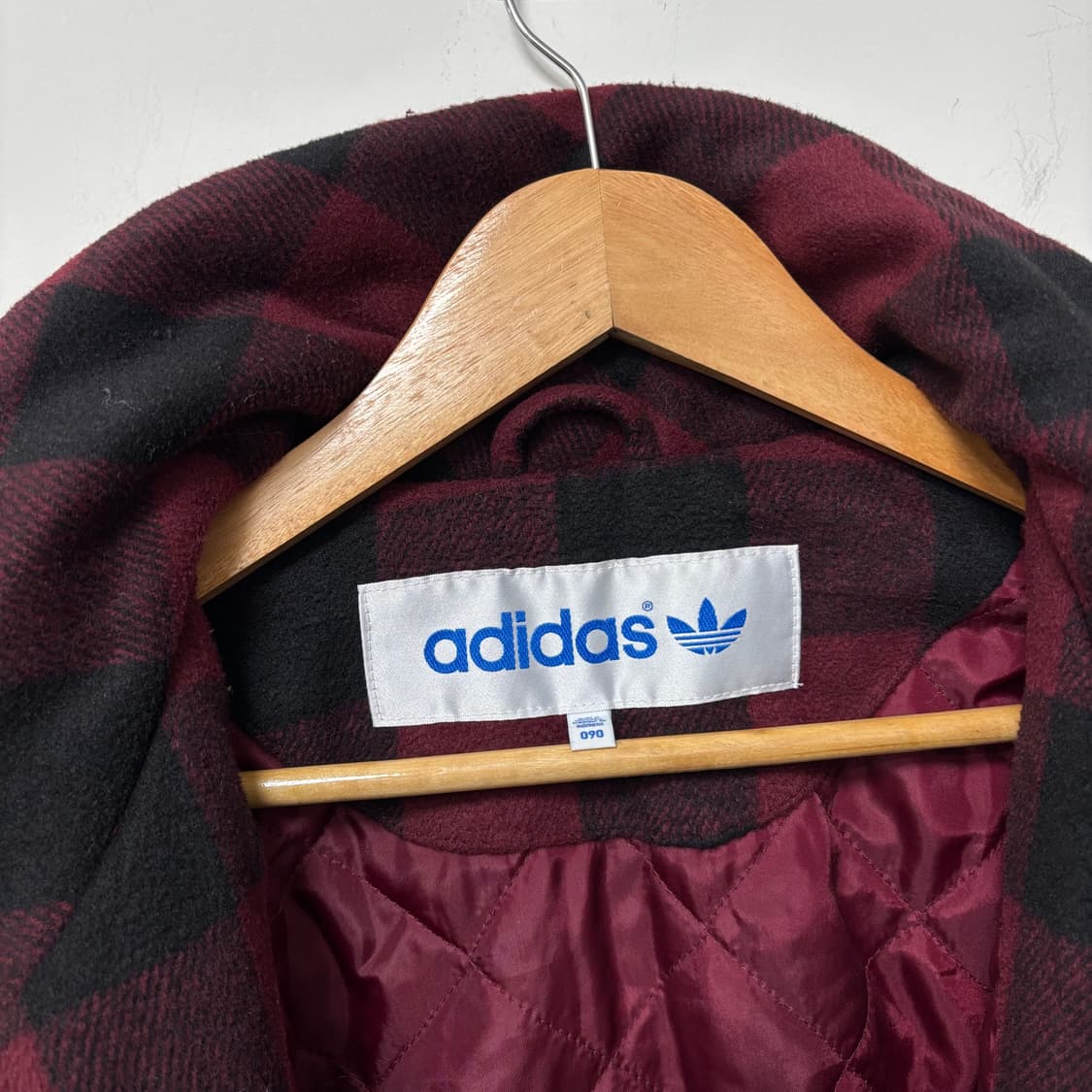 아디다스 체크 y2k 점퍼 상품이미지4