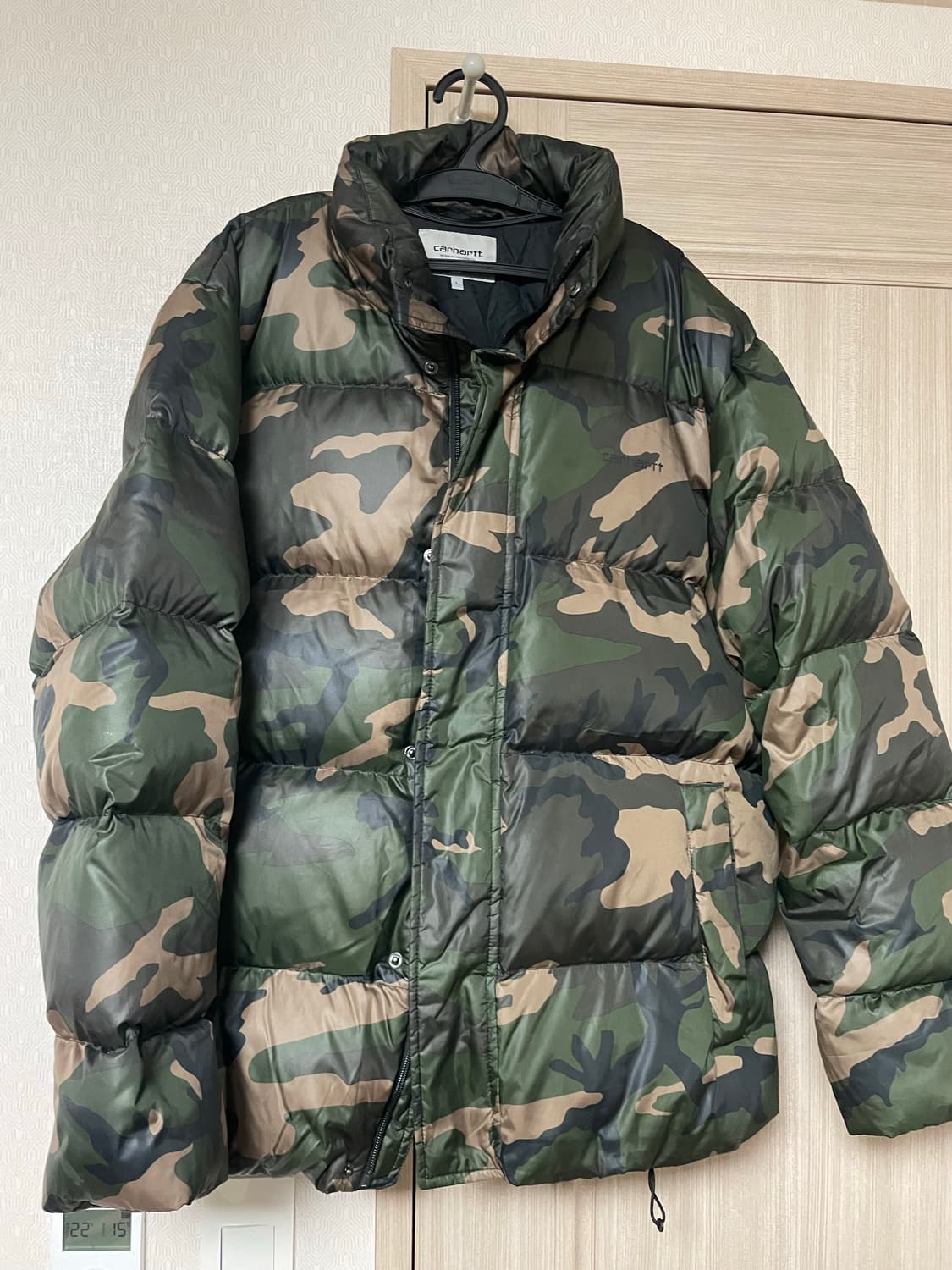 칼하트 카모 패딩 점퍼 (L) 상품이미지1