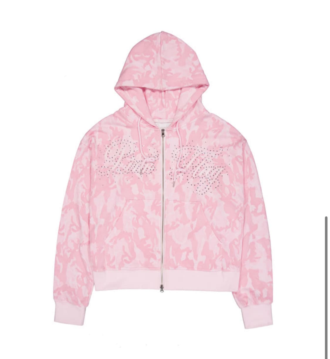 포어링 forusring PINK FLAG HOODIE ZIP-UP 후드 상품이미지1