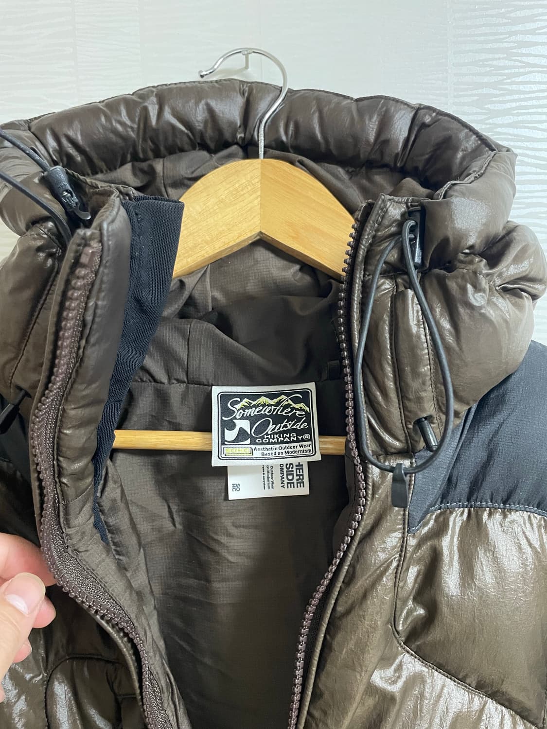 썸웨어아웃사이드 푸퍼 자켓 패딩 sohc 상품이미지8