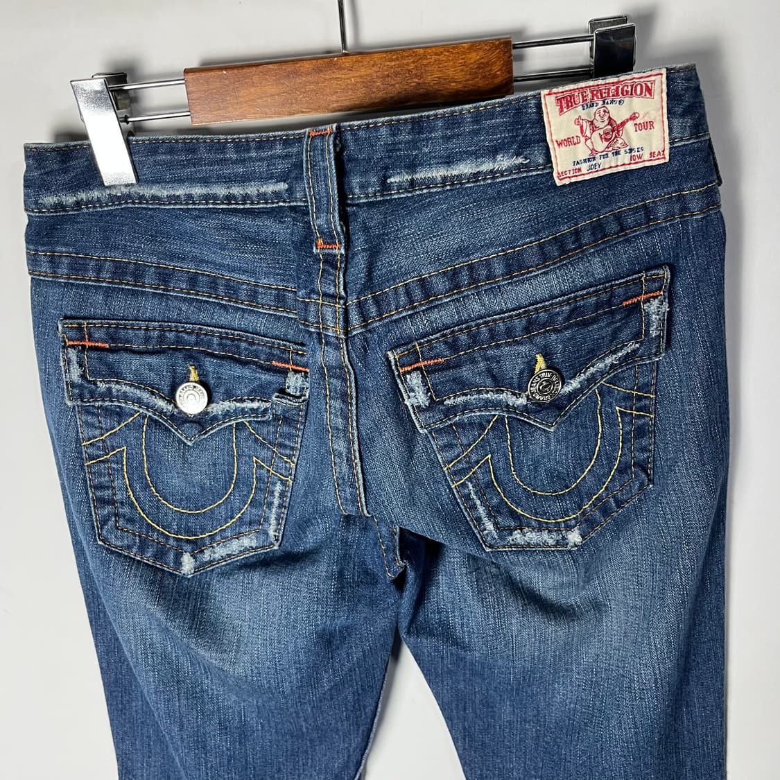 [True Religion] 트루릴리전 조이 데미지 데님팬츠 상품이미지4