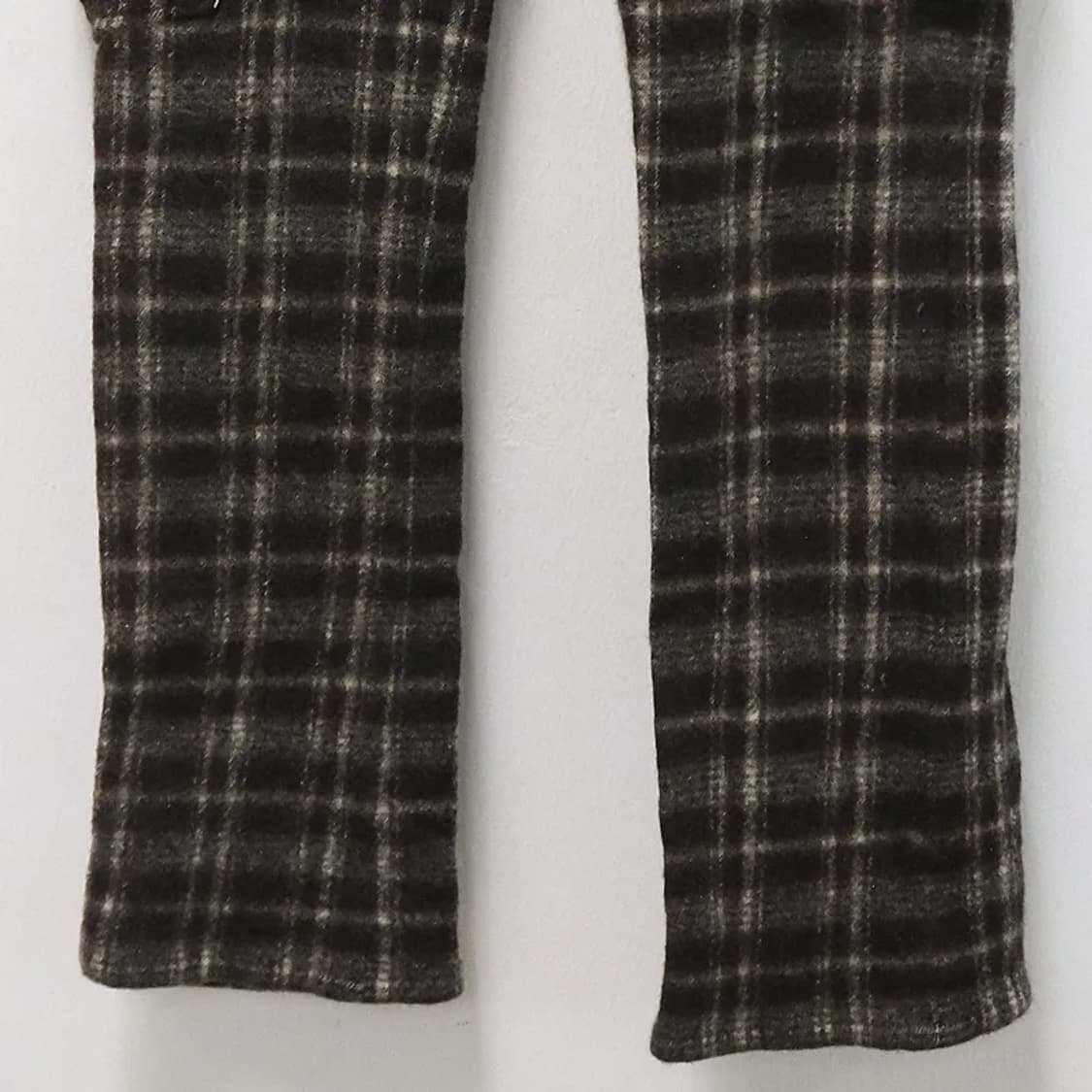 RICO 체크 울 카고 팬츠 62684 상품이미지4