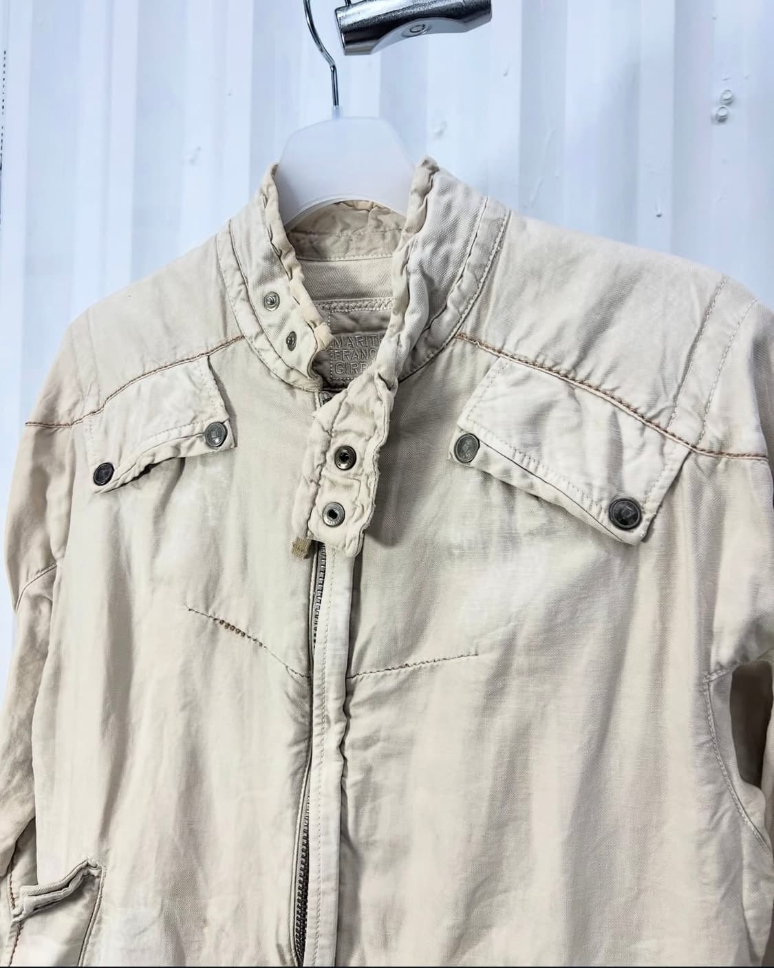 90s) Girbaud biker jk 상품이미지3