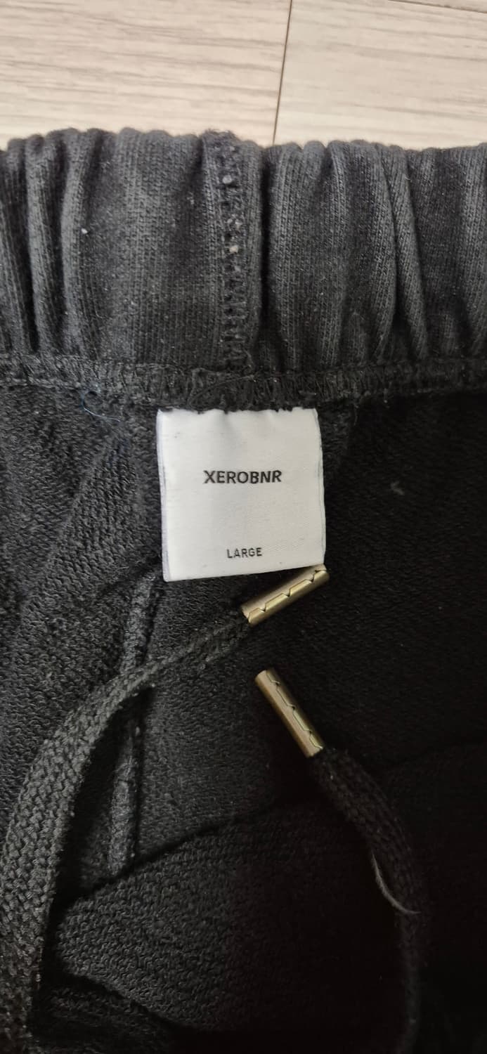 XEROBNR 블랙 조거팬츠L(30~32) 상품이미지5