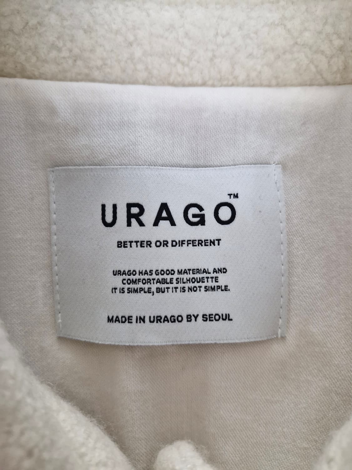 URAGO 유라고 울 플리스 자켓(F) 상품이미지7